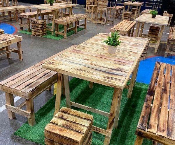 Pallets para eventos